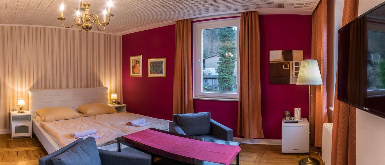 Pension Menge Bad Schandau Bagian luar foto